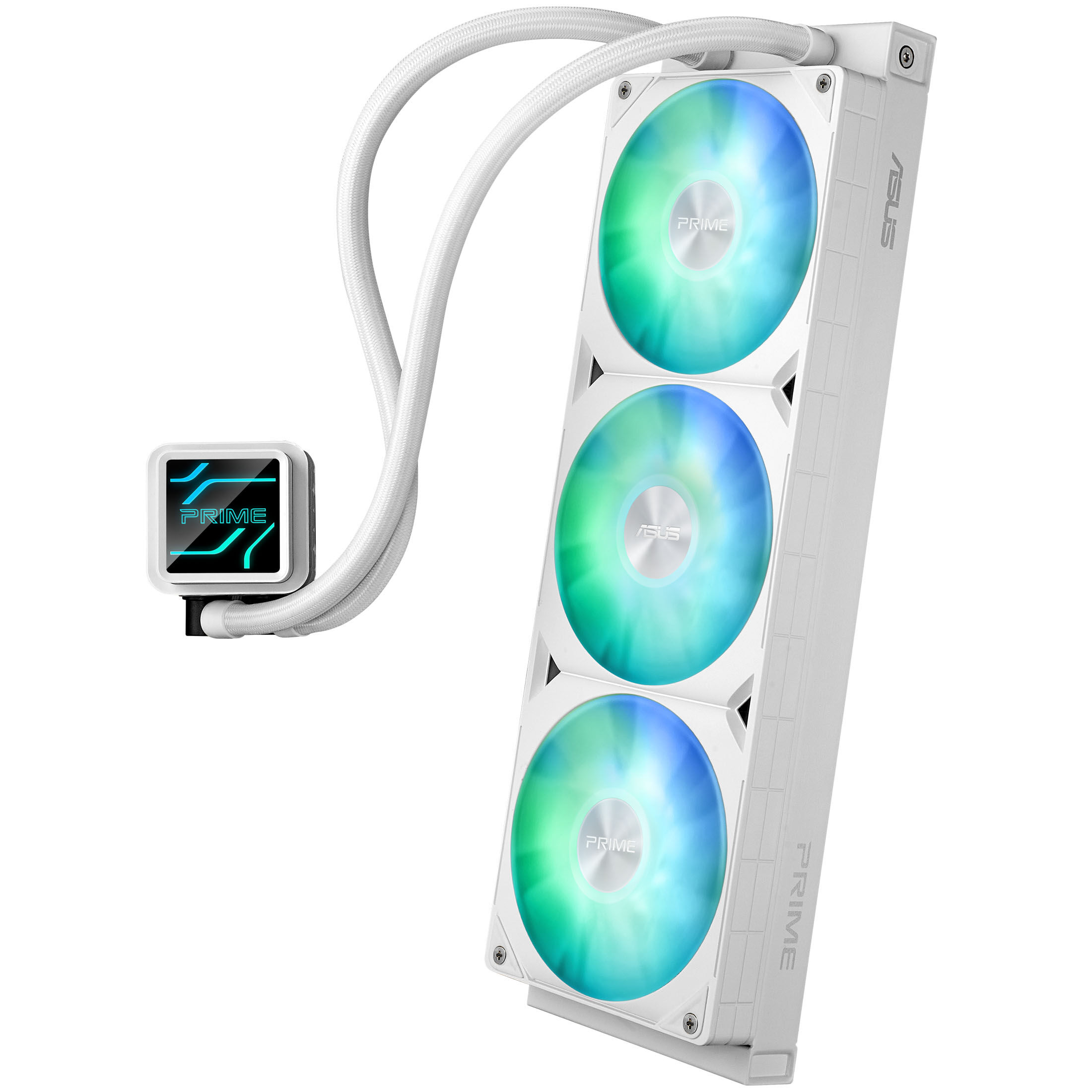 ASUS PRIME LC 360 ARGB AiO water cooler - 360mm, white : image 3