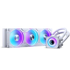 Phanteks GLACIER ONE 360D30 X2 DRGB AiO Water Cooling System - 360mm, White