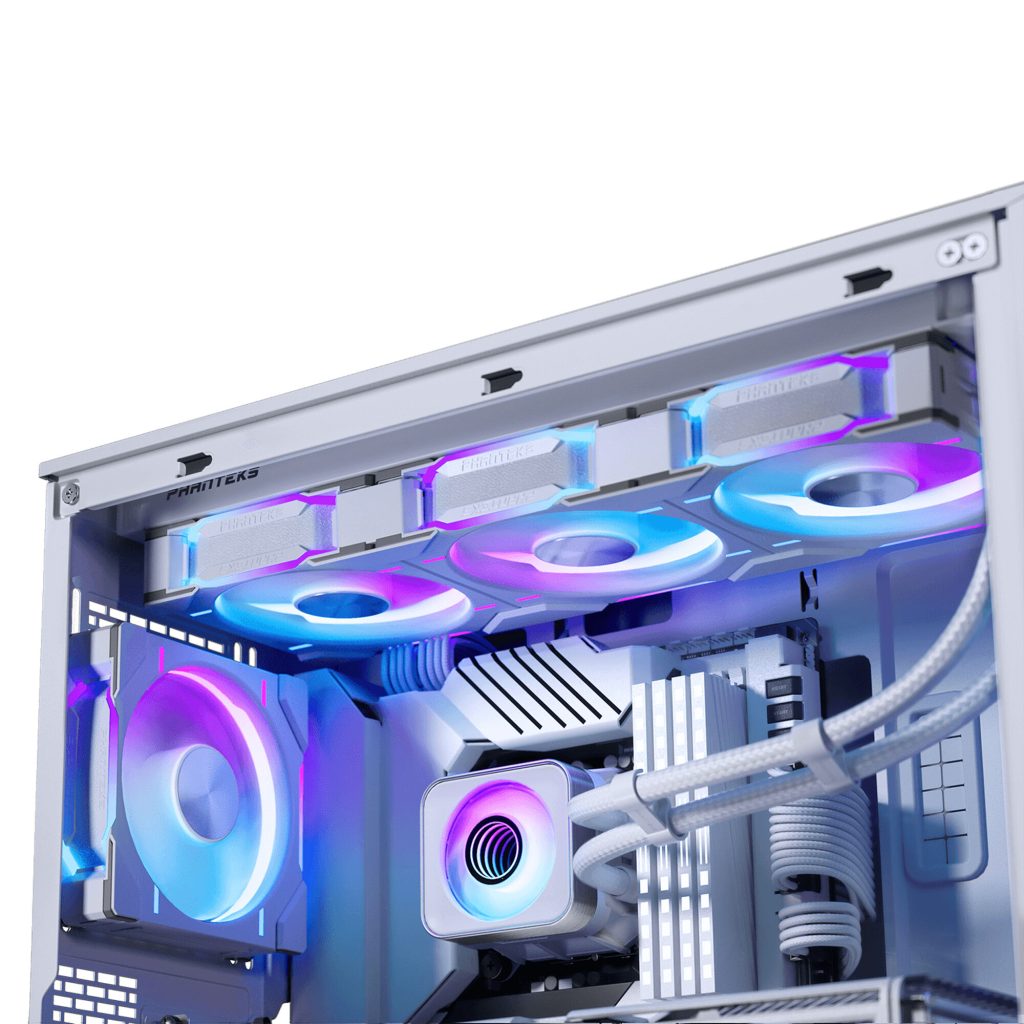 Phanteks GLACIER ONE 360D30 X2 DRGB AiO Water Cooling System - 360mm, White