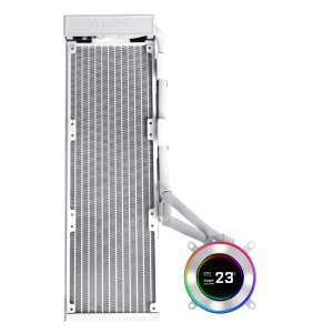 Lian Li HYDROSHIFT II LCD-C 360N Fanless ARGB AiO Water Cooling System - White : image 2
