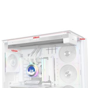Lian Li HYDROSHIFT II LCD-C 360N Fanless ARGB AiO Water Cooling System - White : image 3