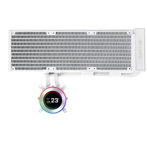 Lian Li HYDROSHIFT II LCD-C 360N Fanless ARGB AiO Water Cooling System - White : image 1