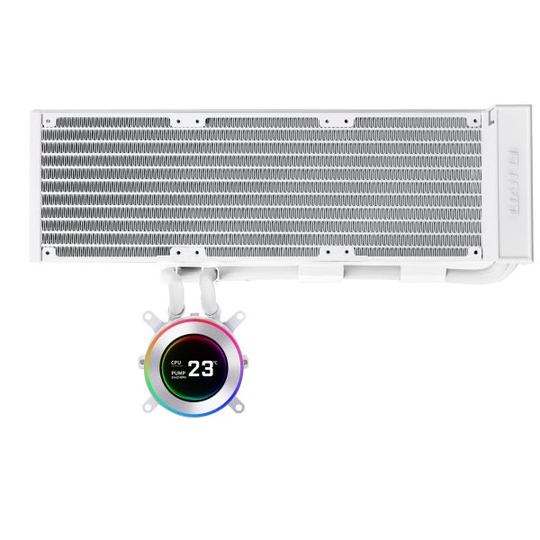 Lian Li HYDROSHIFT II LCD-C 360N Fanless ARGB AiO Water Cooling System – White