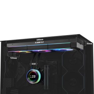 Lian Li HYDROSHIFT II LCD-C 360CL ARGB AiO water cooler - black