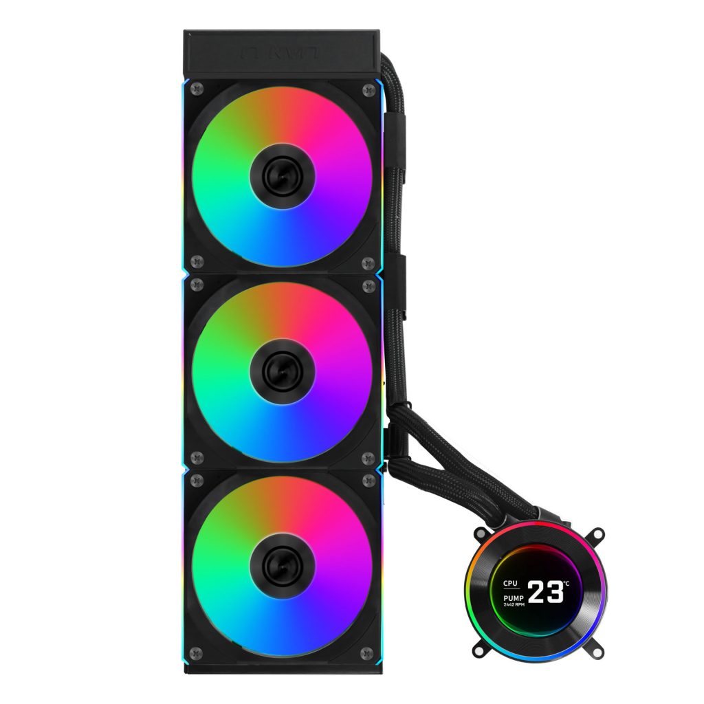 Lian Li HYDROSHIFT II LCD-C 360CL ARGB AiO water cooler - black