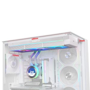 Lian Li HYDROSHIFT II LCD-C 360CL ARGB AiO water cooler - white : image 3