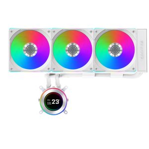 Lian Li HYDROSHIFT II LCD-C 360CL ARGB AiO water cooler - white : image 1