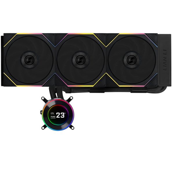 Lian Li HYDROSHIFT II LCD-C 360TL ARGB AiO water cooler – black – B-Grade