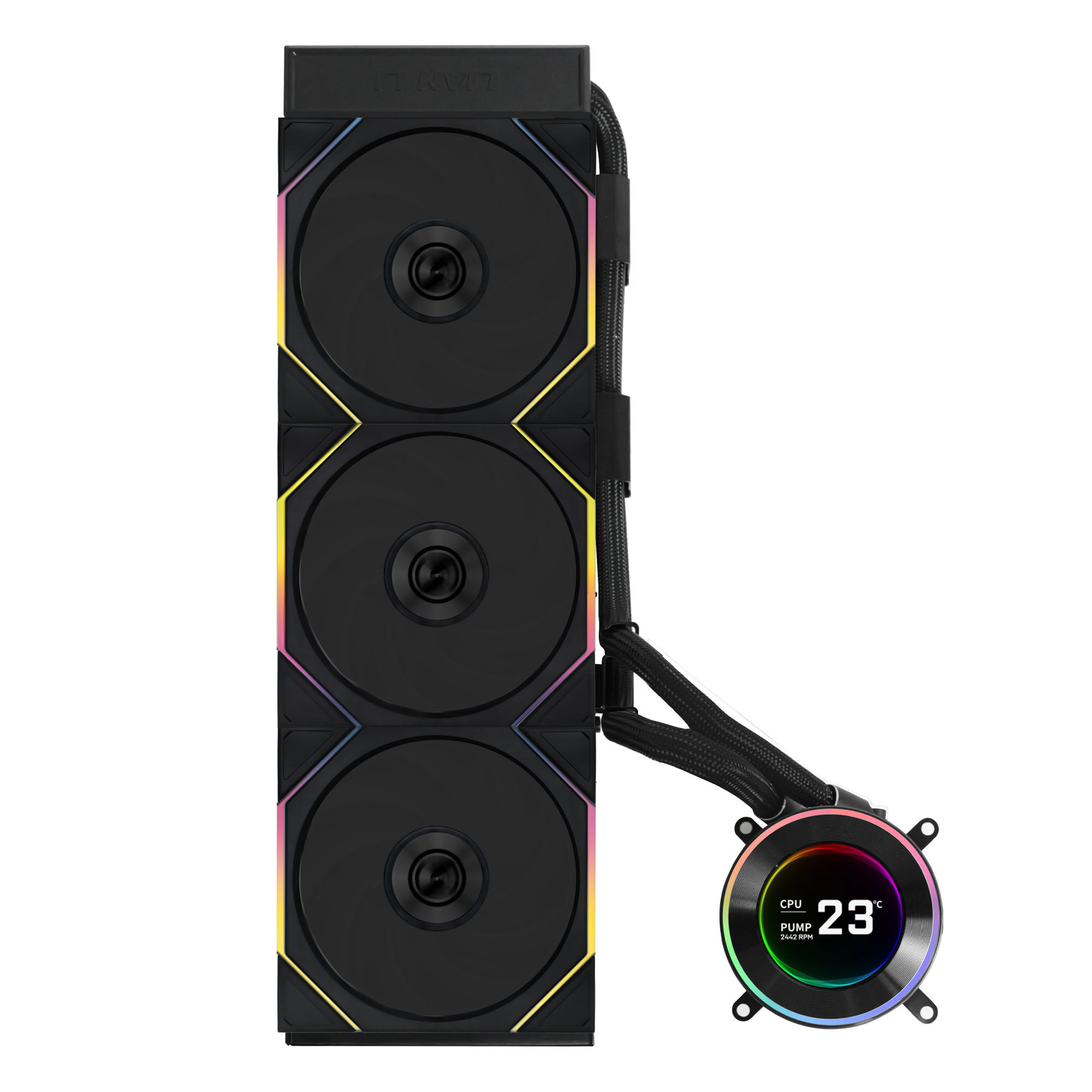 Lian Li HYDROSHIFT II LCD-C 360TL ARGB AiO water cooler - black