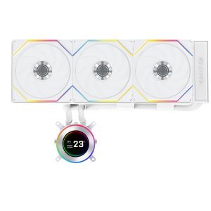 Lian Li HYDROSHIFT II LCD-C 360TL ARGB AiO water cooler - white : image 1
