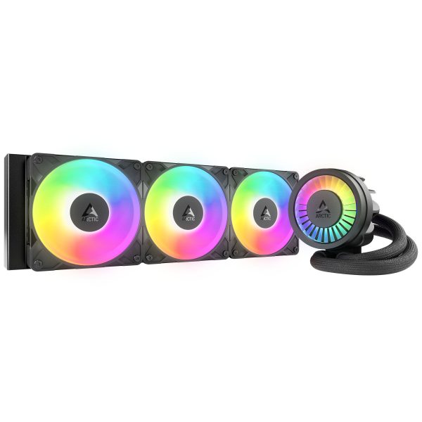 Arctic Liquid Freezer III Pro 360 ARGB AiO Water Cooling System – 360mm, Black