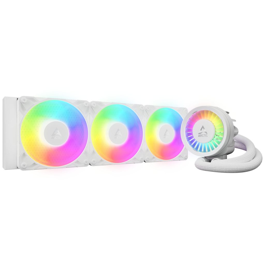 Arctic Liquid Freezer III Pro 360 ARGB AiO Water Cooling System - 360mm, White