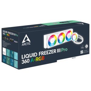 Arctic Liquid Freezer III Pro 360 ARGB AiO Water Cooling System - 360mm, White