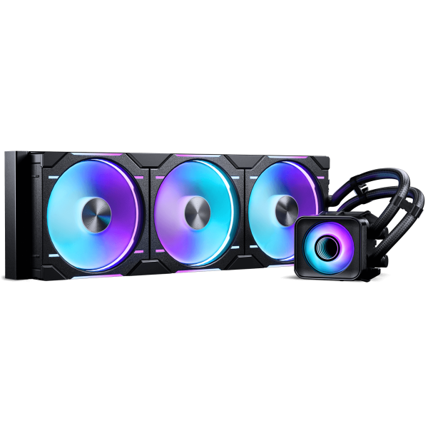 PHANTEKS Glacier One 420D30 X2 DRGB AiO Water Cooling System – 420mm, Black