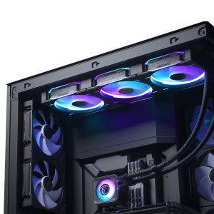 PHANTEKS Glacier One 420D30 X2 DRGB AiO Water Cooling System - 420mm, Black
