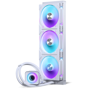 PHANTEKS Glacier One 420D30 X2 DRGB AiO Water Cooling System - 420mm, White