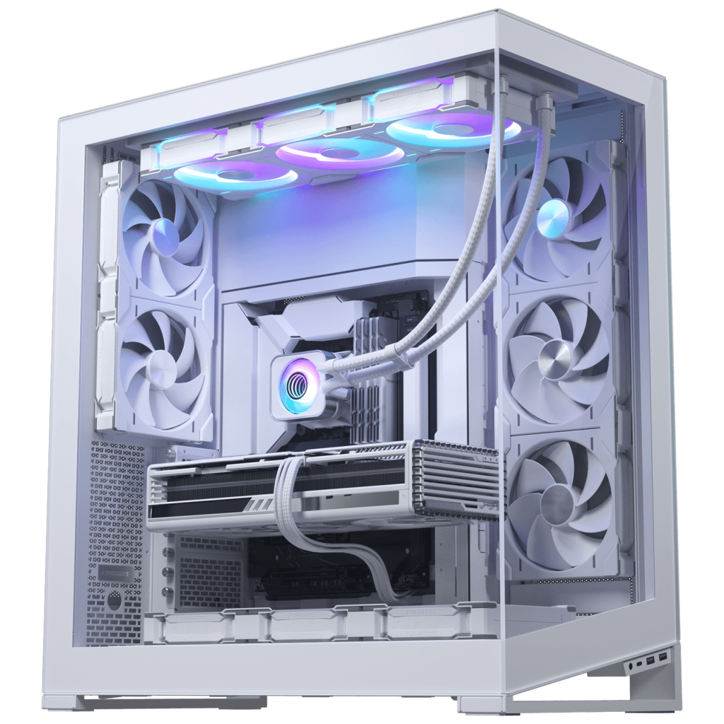 PHANTEKS Glacier One 420D30 X2 DRGB AiO Water Cooling System - 420mm, White