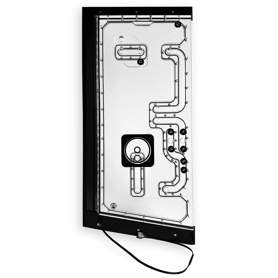 Stealkey Customs Phanteks NV9 x Stealkey Distroplate, D-RGB- black
