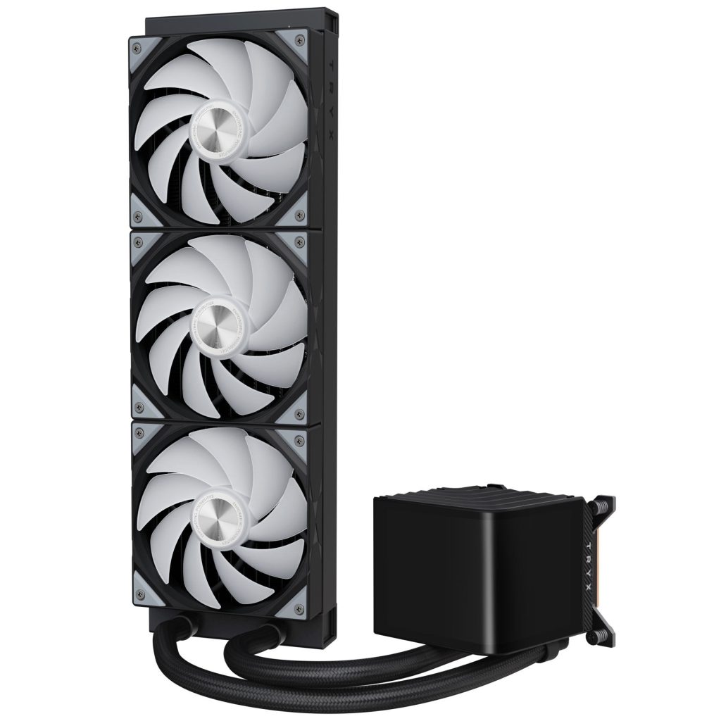 TRYX PANORAMA 360 ARGB AiO water cooling system, 3D AMOLED display - 360mm, black : image 4