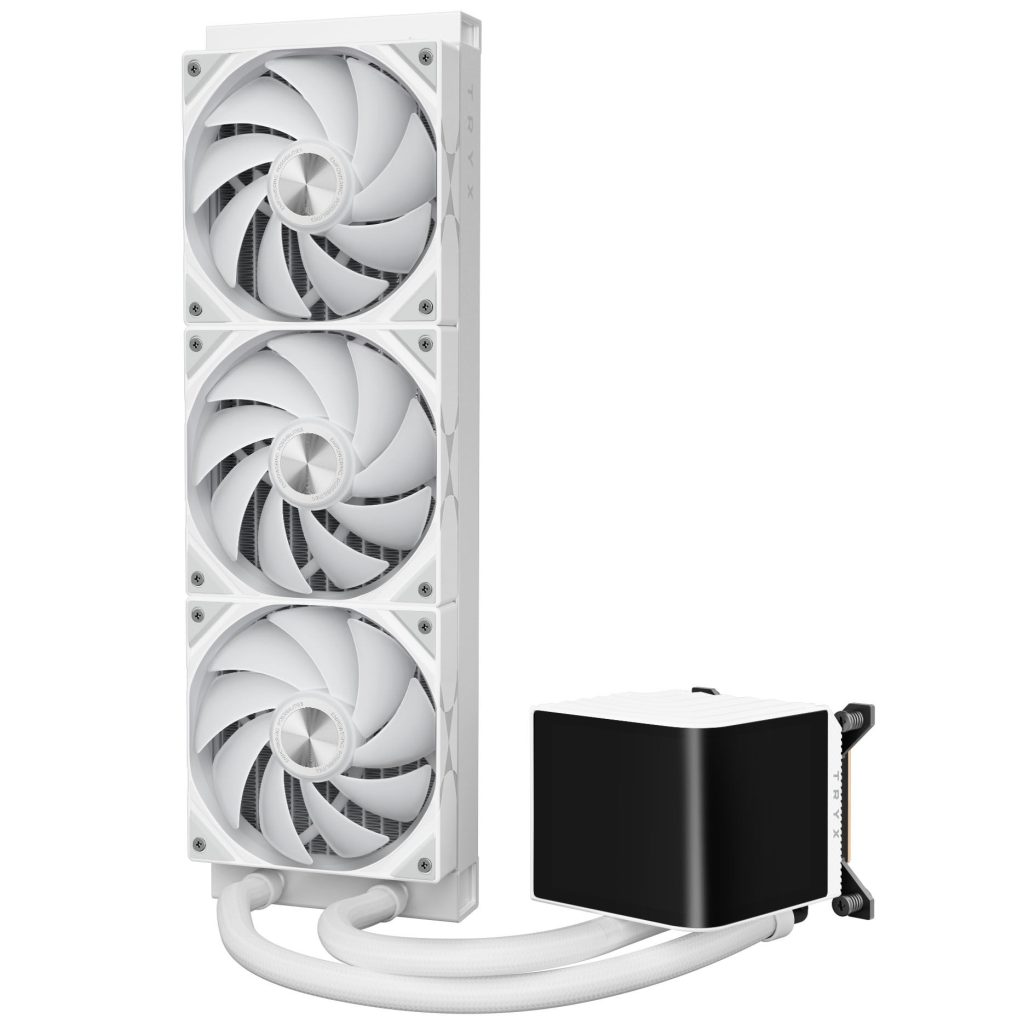 TRYX PANORAMA 360 AiO water cooling, 3D AMOLED display - 360mm, white