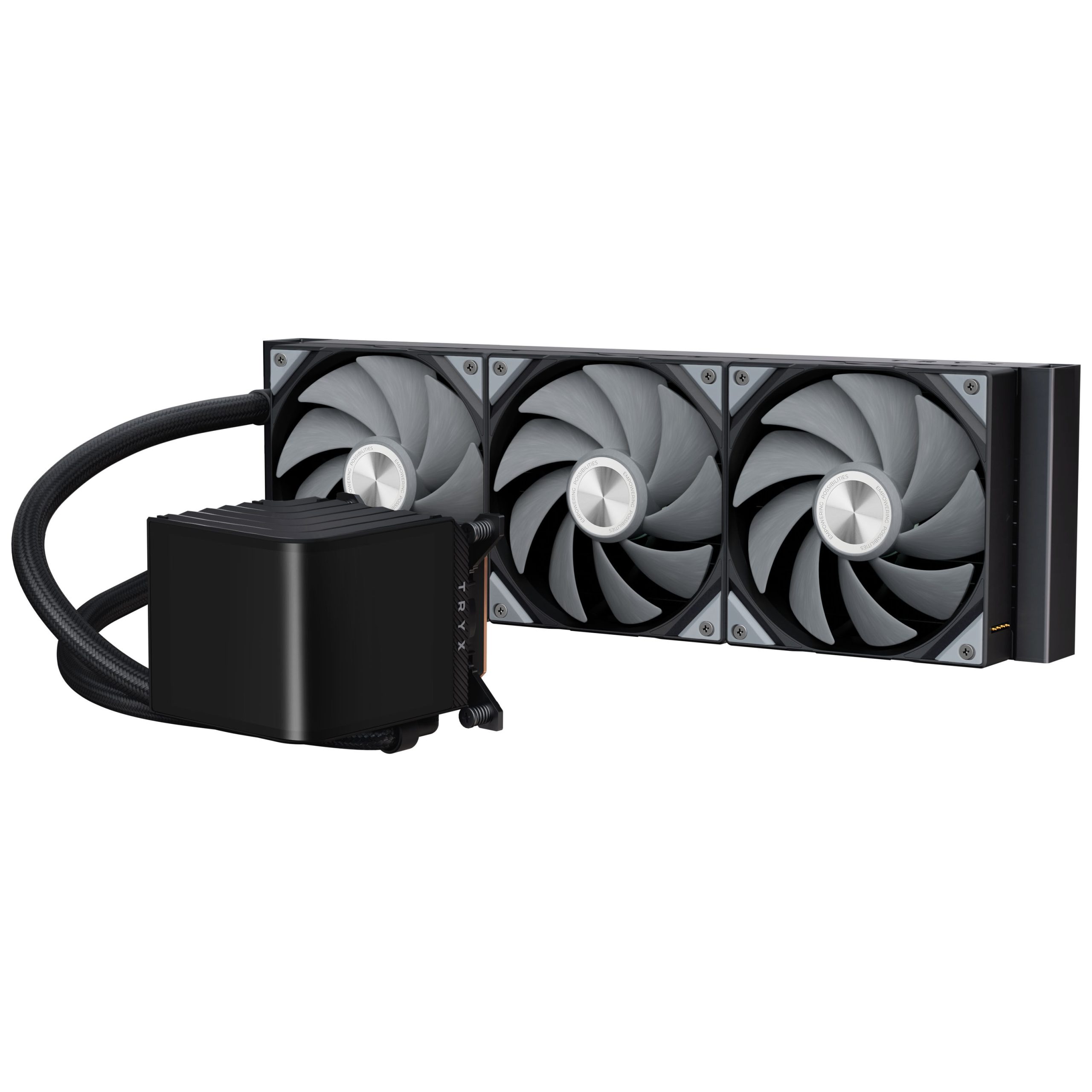 TRYX PANORAMA 360 AiO water cooling, 3D AMOLED display - 360mm, black : image 2