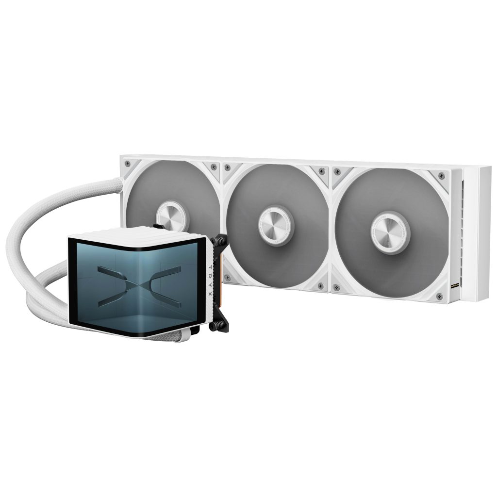 TRYX PANORAMA 360 AiO water cooling, 3D AMOLED display - 360mm, white : image 1