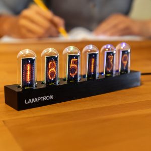 Lamptron DC601 table clock, IPS - black