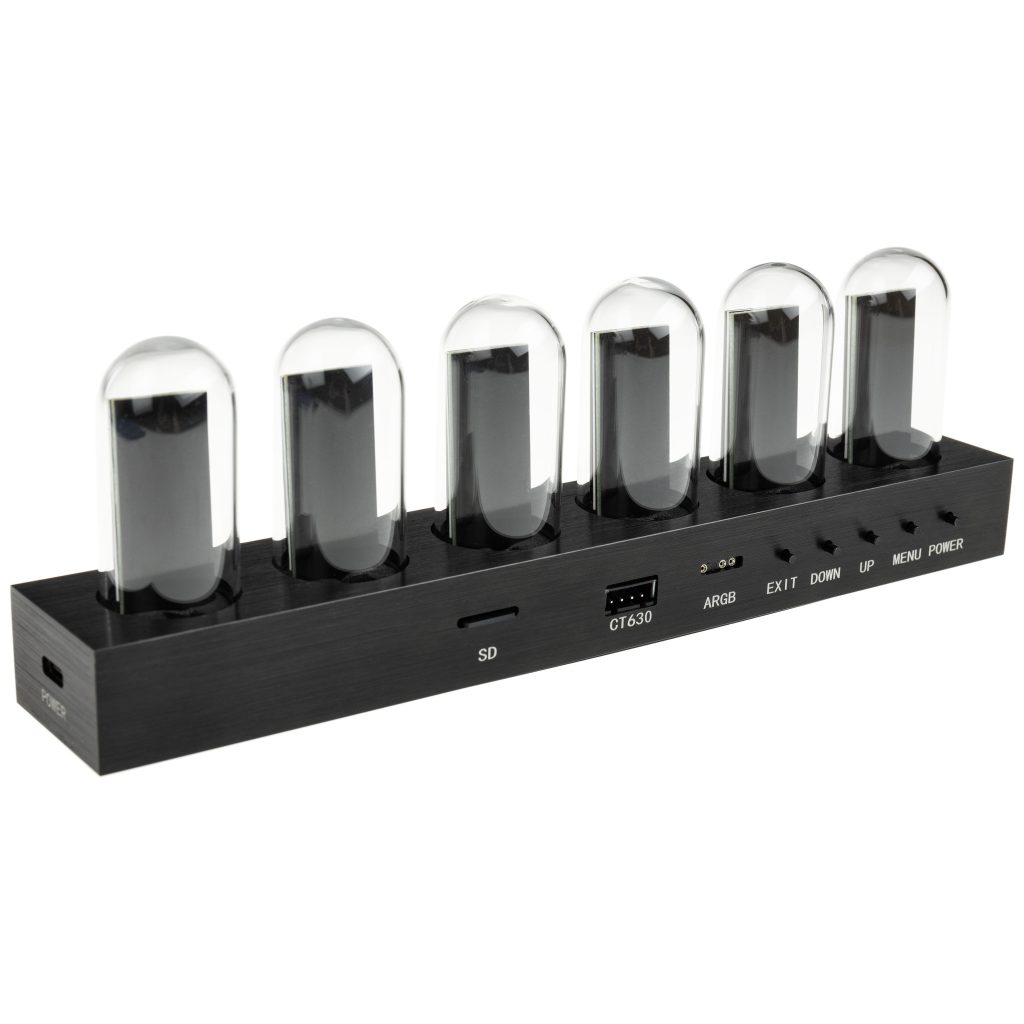 Lamptron DC601 table clock, IPS - black
