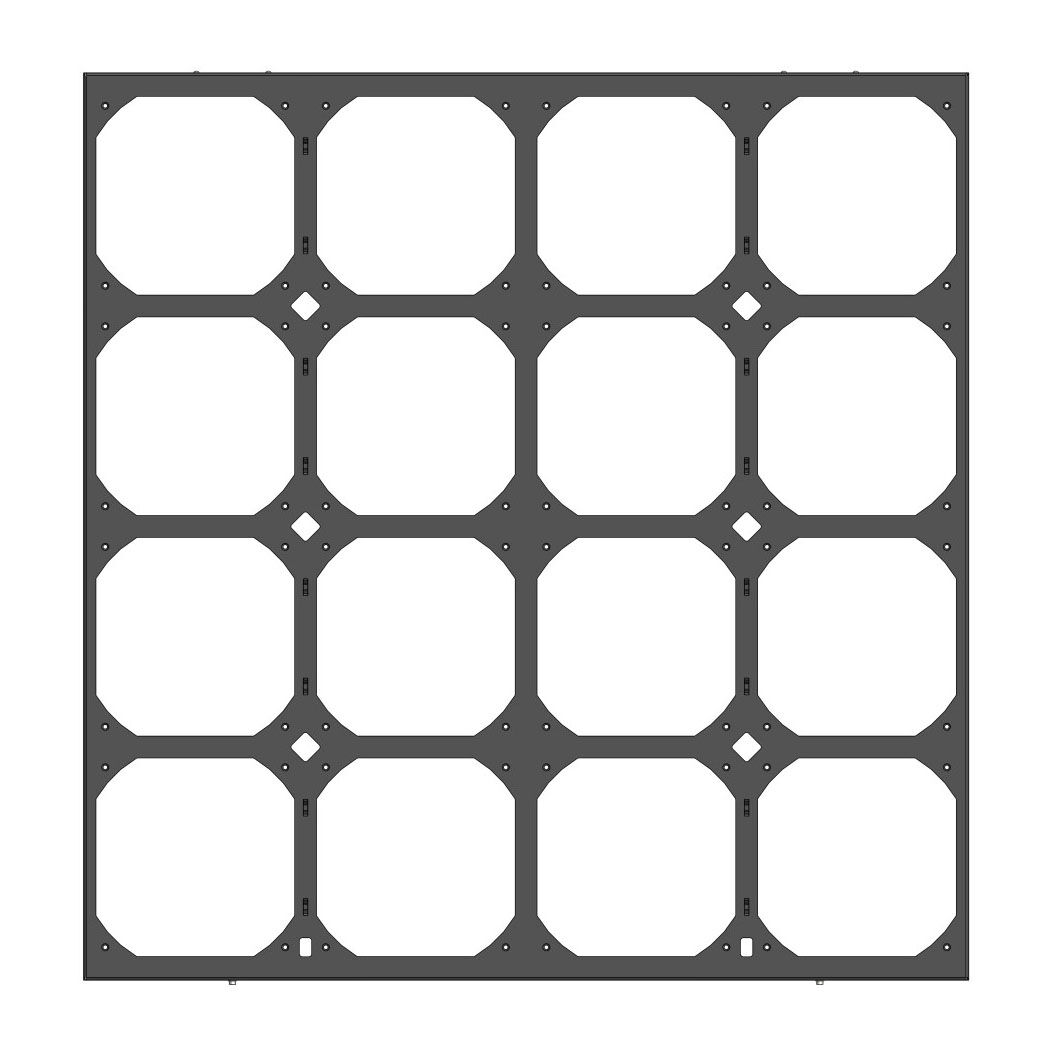 Watercool MO-RA IV 600 fan frame for 140mm fans - black
