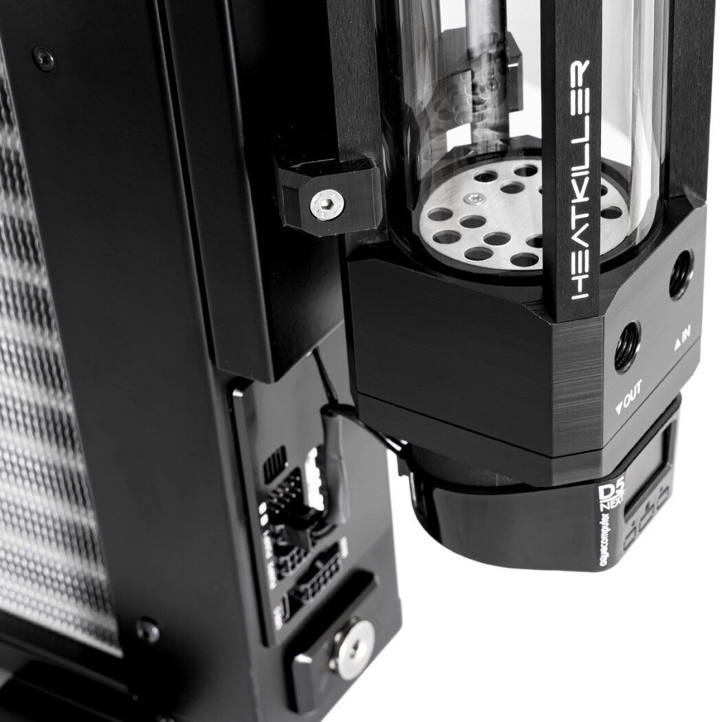 Watercool MO-RA IV Heatkiller Tube Adapter - black