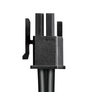 CableMod Basics Universal 12V 2x6 cable, 90 connector, 16-pin to 16-pin - black, 60 cm, var. A : image 3