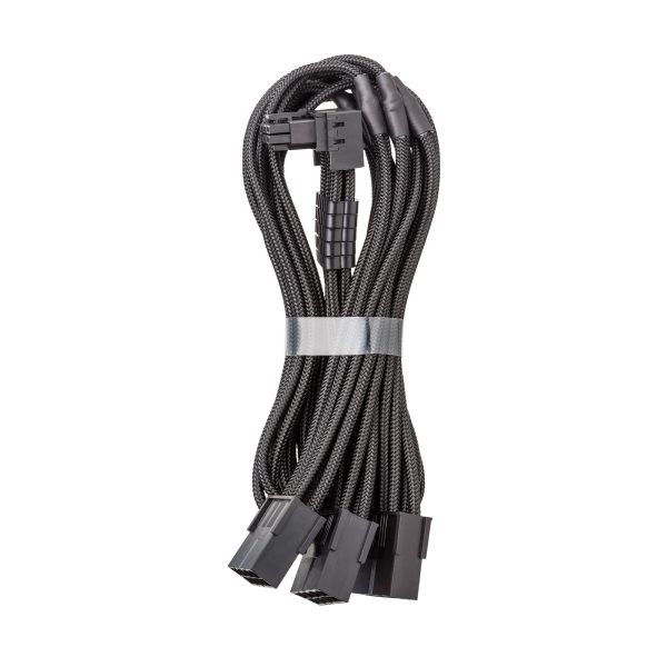 CableMod Pro ModMesh 12V 2×6 cable, 3x 8-pin, StealthSense – black, var. A