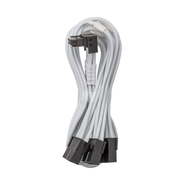 CableMod Pro ModMesh 12V 2×6 cable, 3x 8-pin, StealthSense â€“ white, var. A