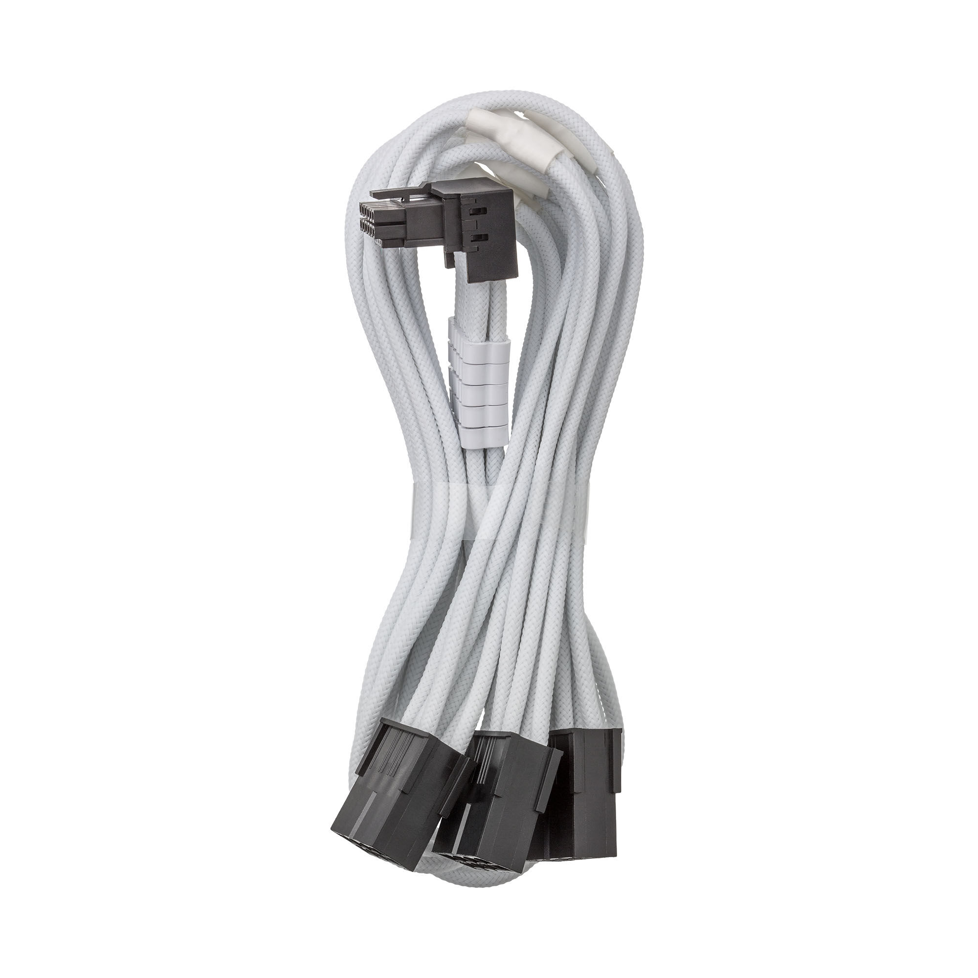 CableMod Pro ModMesh 12V 2x6 cable, 3x 8-pin, StealthSense – white, var. A : image 1