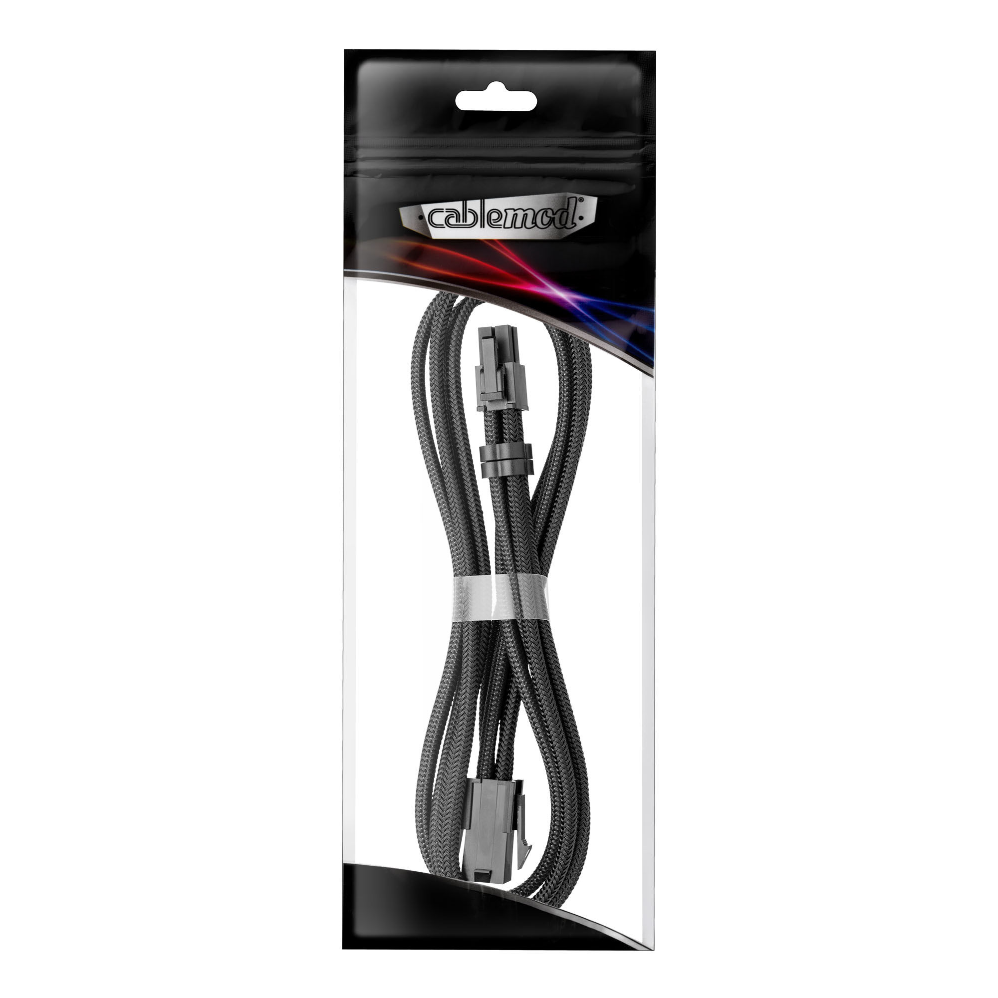 CableMod Pro ModMesh 4-pin ATX extension, 45cm - black