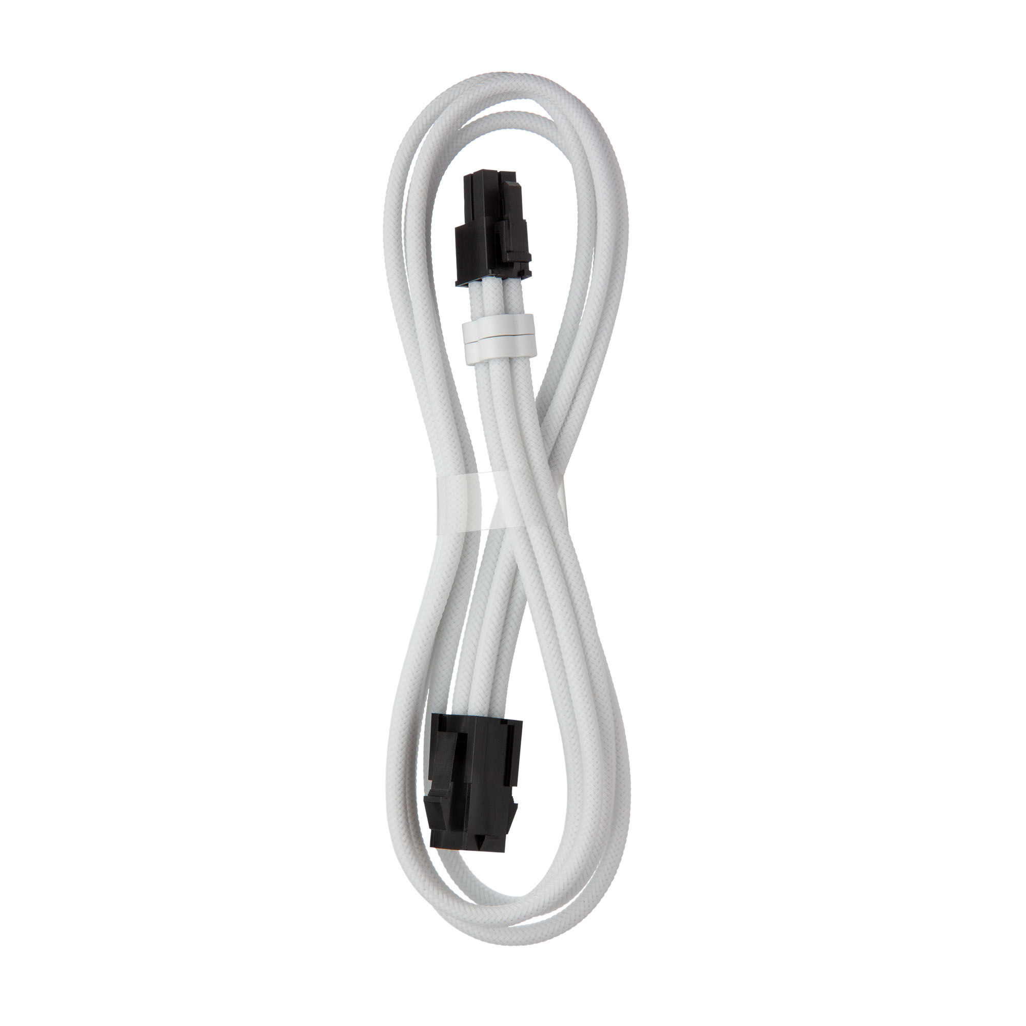 CableMod Pro ModMesh 4-pin ATX extension, 45cm - white