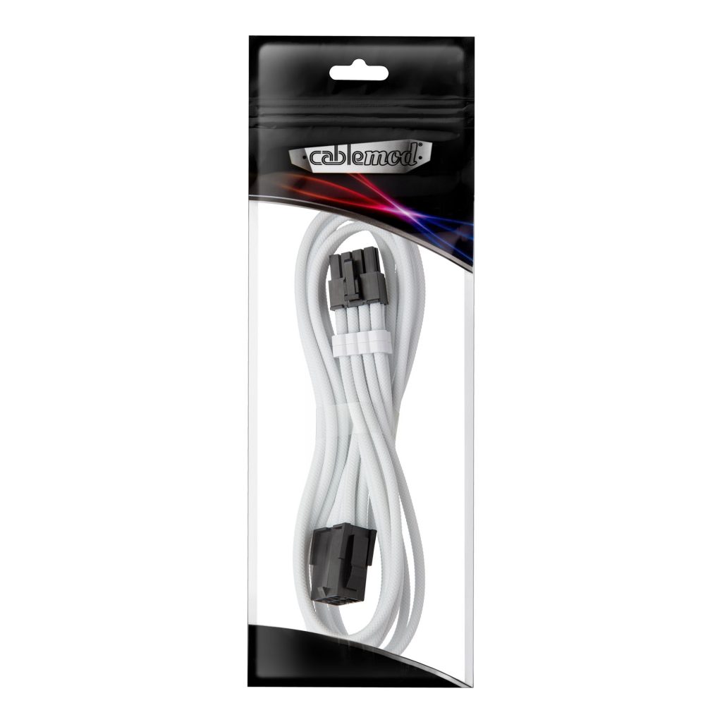 CableMod Pro ModMesh 8-pin EPS extension cable, 45cm - white