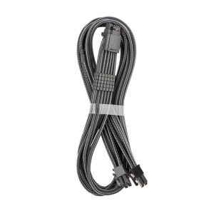 CableMod C-Series Pro ModMesh 12V 2x6 Cable, Sleeved, 16-Pin to 2x 8-Pin, for Corsair Type 4 and 3 PSUs - Carbon : image 1