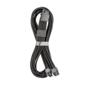 CableMod C-Series Pro ModMesh 12V 2x6 Cable, Sleeved, 16-Pin to 2x 8-Pin, for Corsair Type 4 and 3 PSUs - Black : image 1