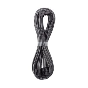 CableMod C-Series Pro connection cable - Variant A, 90, 16-pin to 2x 8-pin PCIe, carbon