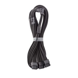 CableMod C-Series Pro connection cable - Variant B, 90, 16-pin to 3x 8-pin PCIe, black