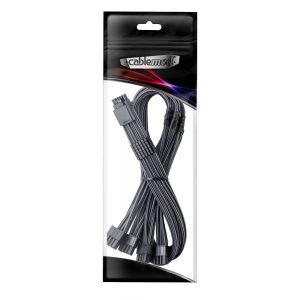 CableMod C-Series Pro ModMesh 12V 2x6 Cable, Sleeved, 16-Pin to 4x 8-Pin, for Corsair Type 4 and 3 PSUs - Carbon : image 3