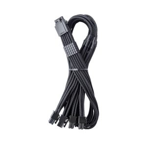 CableMod C-Series Pro ModMesh 12V 2x6 Cable, Sleeved, 16-Pin to 4x 8-Pin, for Corsair Type 4 and 3 PSUs - Black : image 1