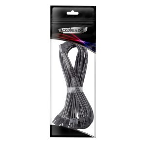 CableMod C-Series Pro connection cable - Variant A, 90, 16-pin to 4x 8-pin PCIe, carbon