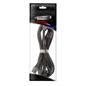 CableMod C-Series Pro connection cable - Variant A, 90, 16-pin to 4x 8-pin PCIe, black