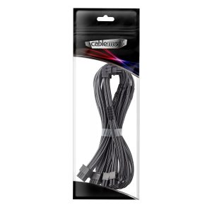 CableMod C-Series Pro connection cable - variant B, 90, 16-pin to 4x 8-pin PCIe, carbon
