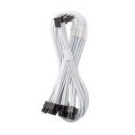 CableMod C-Series Pro connection cable - variant B, 90, 16-pin to 4x 8-pin PCIe, white