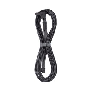 CableMod C-Series Pro ModMesh 12V 2x6 cable, 90 connector, for Corsair Type 5 RMx Shift PSUs - carbon, 65cm : image 1