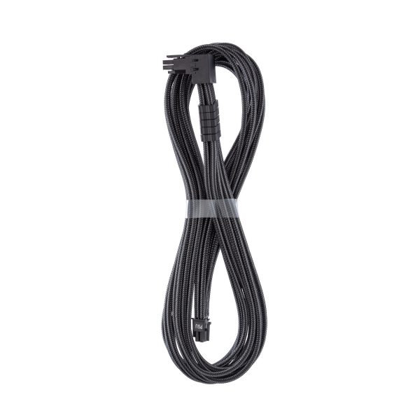 CableMod C-Series Pro ModMesh 12V 2×6 cable, 90 connector, for Corsair Type 5 RMx Shift PSUs – carbon, 65cm