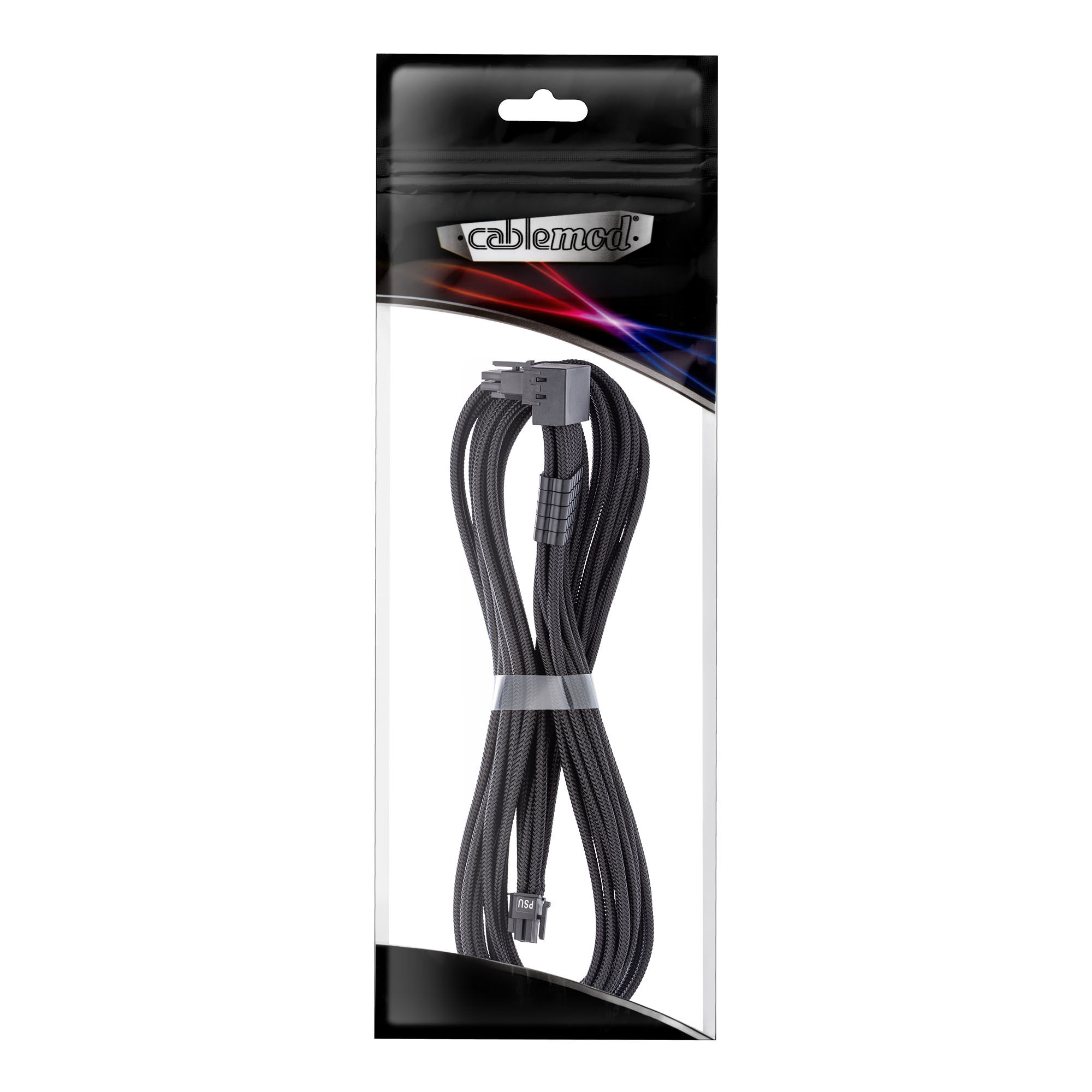 CableMod C-Series Pro ModMesh 12V 2x6 cable, 90 connector, for Corsair Type 5 RMx Shift PSUs - black, 65cm : image 5
